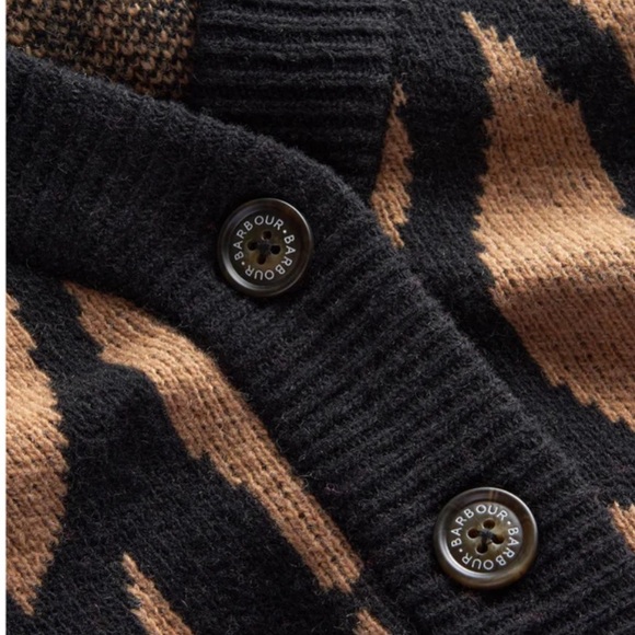 ❤️Barbour Lichen Knitted Cardigan. Size-6 - Picture 5 of 7